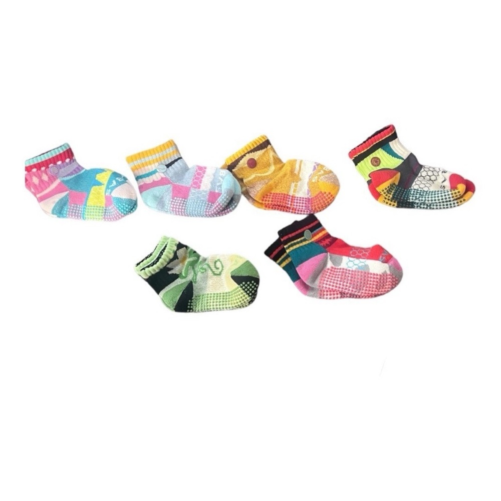 Bombas Baby Socks in Teal and Pink